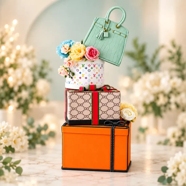 Luxury Floral Gift Tower