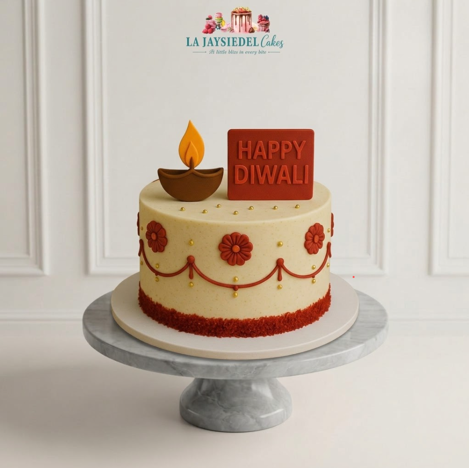 Glowing Diwali Red Velvet