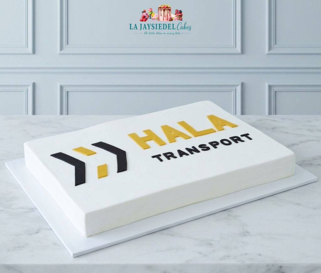 Corporate Logo Cake Display