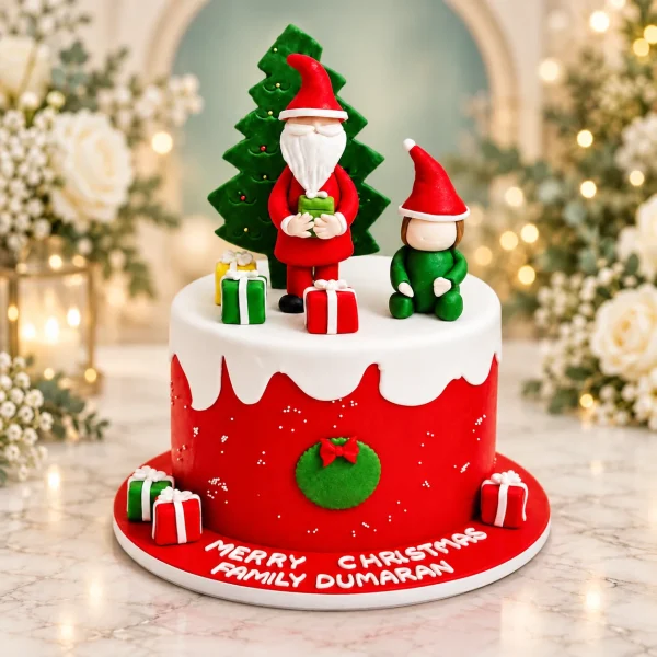 Christmas cake from our existing collection
