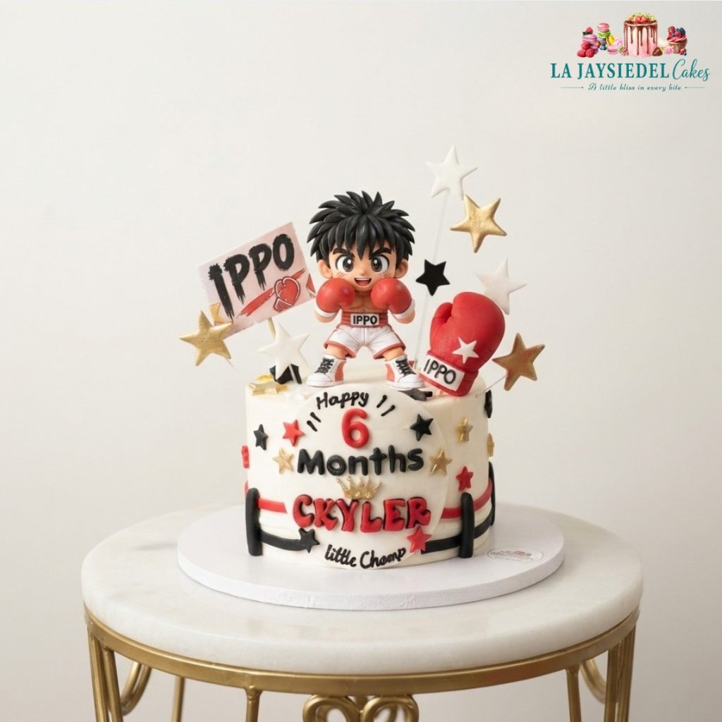 Boxing Anime Hajime no Ippo Milestone Cake